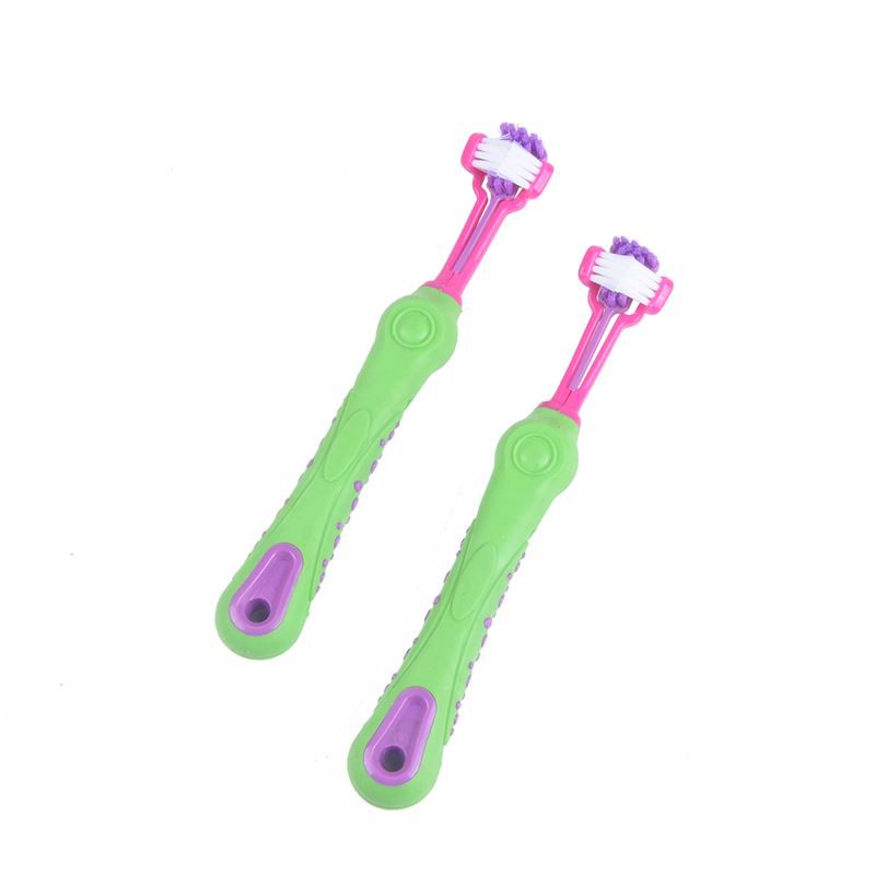 Trostrana četkica za zube za kućne ljubimce